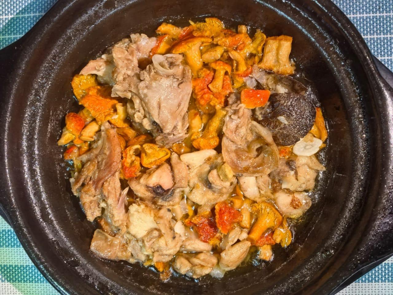 Lapin aux champignons